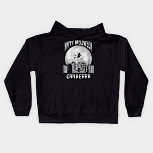 Happy Halloween Canberra Australia Kids Hoodie